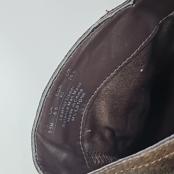 FERGIE ▪︎ MILESTONE BROWN BOOTIES ▪︎ SIZE 8.5 - Picture 10 of 12